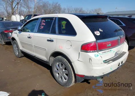 2008 Lincoln Mkx z USA, uszkodzony, nr VIN 2LMDU68C98BJ36354